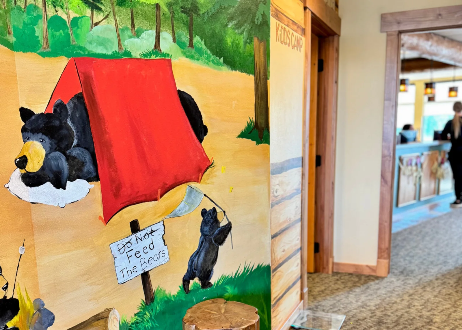 Interior view of The Kidds Place office